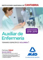 Auxiliar de Enfermería en las Instituciones Sanitarias de la Comunidad Autónoma de Cantabria. Temari