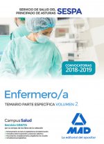 Enfermero/a del Servicio de Salud del Principado de Asturias (SESPA). Temario Parte Específica Volum