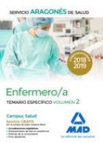 Enfermero/a del Servicio Aragonés de Salud. Temario específico volumen 2