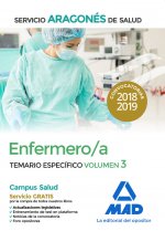Enfermero/a del Servicio Aragonés de Salud. Temario específico volumen 3