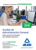Auxiliar de Administración General de la Comunidad Autónoma de Extremadura. Simulacros de examen del