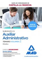 Cuerpo Auxiliar Administrativo (Subgrupo C2) de la Junta de Comunidades de Castilla-La Mancha. Temar