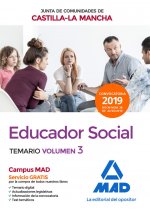 Educador Social de la Junta de Comunidades de Castilla-La Mancha. Temario específico.Volumen 3
