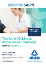 Técnico en Cuidados Auxiliares de Enfermería del Servicio de Salud de Castilla y León (SACYL).Temari