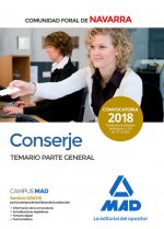 Conserje de la Comunidad Foral de Navarra. Temario Parte General
