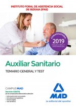 Auxiliar sanitario del Instituto Foral de Asistencia Social de Bizkaia (IFAS). Temario general y tes
