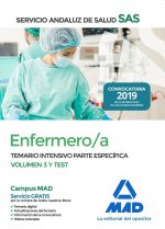 Enfermero/a del Servicio Andaluz de Salud. Temario intensivo parte específica volumen 3 y test