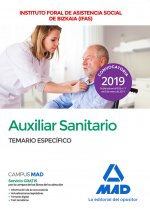 Auxiliar sanitario del Instituto Foral de Asistencia Social de Bizkaia (IFAS). Temario específico