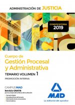 Cuerpo de Gestión Procesal y Administrativa de la Administración de Justicia (Promoción Interna). Te