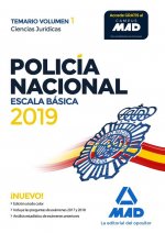 Policía Nacional Escala Básica. Temario Volumen 1 Ciencias Jurídicas