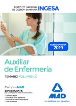 Auxiliar de Enfermería del Instituto Nacional de Gestión Sanitaria (INGESA). Temario volumen 2