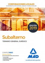 Subalterno Corporaciones Locales. Temario General Jurídico