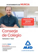 Conserje de Colegio del Ayuntamiento de Murcia. Temario y test
