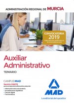 Auxiliar Administrativo de la Administración Regional de Murcia. Temario