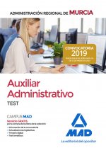 Auxiliar Administrativo de la Administración Regional de Murcia. Test