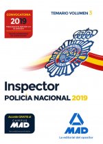 Inspector de Policía Nacional. Temario Volumen 3