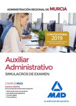 Auxiliar Administrativo de la Administración Regional de Murcia. Simulacros de examen