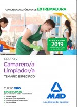 Camarero/a-Limpiador/a Personal Laboral (Grupo V) de la Administración de la Comunidad Autónoma de E