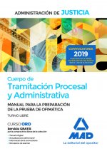 Cuerpo de Tramitación Procesal y Administrativa de la Administración de Justicia (turno libre). Manu
