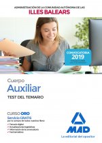 Cuerpo Auxiliar de la Administración General de la Comunidad Autónoma de las Illes Balears. Test del