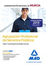 Agrupación Profesional de Servicios Públicos de la Administración Regional de Murcia. Test y Supuest
