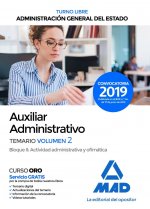 Auxiliar Administrativo de la Administración General del Estado Turno Libre (Cuerpo General Auxiliar