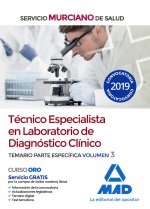 Técnico Especialista en Laboratorio de Diagnóstico Clínico del Servicio Murciano de Salud. Temario p