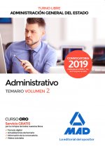 Administrativo de la Administración General del Estado (Turno Libre). Temario volumen 2