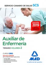Auxiliar de Enfermería del Servicio Canario de Salud. Temario volumen 2
