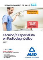 Técnica/o Especialista en Radiodiagnóstico del Servicio Canario de Salud. Test.EDICIÓN COLECTIVOS