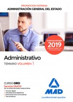 Administrativo de la Administración General del Estado (Promoción interna). Temario volumen 1