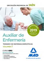 Auxiliar de Enfermería de la Diputación de Jaén. Temario de materias específicas Volumen 1