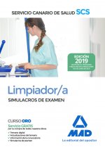 Limpiador/a del Servicio Canario de Salud. Simulacros de examen.
