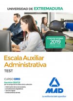 Escala Auxiliar Administrativa de la Universidad de Extremadura. Test