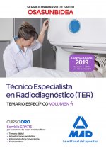 Técnico Especialista en Radiodiagnóstico (TER) del Servicio Navarro de Salud-Osasunbidea. Temario es