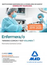 Enfermera/o de Instituciones Sanitarias de la Conselleria de Sanitat de la Generalitat Valenciana. T