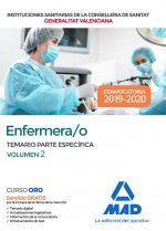 Enfermera/o de Instituciones Sanitarias de la Conselleria de Sanitat de la Generalitat Valenciana. T
