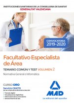 Facultativo Especialista de Área de la Conselleria de Sanitat de la Generalitat Valenciana. Temario