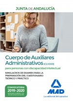 Cuerpo de Auxiliares Administrativos de la Junta de Andalucía (C2 1000) para personas con discapacid