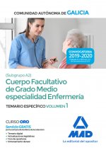 Cuerpo facultativo de grado medio de la Comunidad Autónoma de Galicia (subgrupo A2) especialidad enf