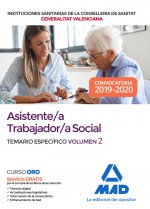 Asistente/a trabajador/a social de las Instituciones Sanitarias de la Conselleria de Sanitat de la G