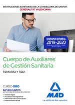 Cuerpo de Auxiliares de Gestión Sanitaria de la Administración de la Generalitat dependientes de la