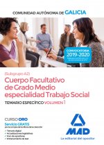 Cuerpo facultativo de grado medio de la Comunidad Autónoma de Galicia (subgrupo A2) especialidad Tra