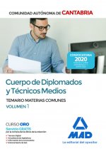 Cuerpo de Diplomados y Técnicos Medios de la Administración de la Comunidad Autónoma de Cantabria. T
