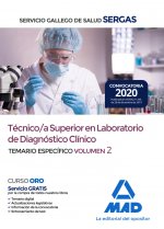 Técnico/a Superior en Laboratorio de Diagnóstico Clínico del Servicio Gallego de Salud. Temario espe
