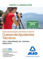 Cuerpo de Ayudantes Técnicos Especialidad Agentes de Medio Ambiente de la Junta de Andalucía. Test y