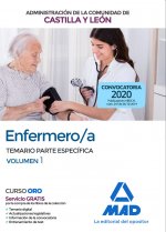 Enfermero/a de la Administración de la Comunidad de Castilla y León.Temario específico volumen 1