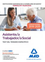 Asistente/a trabajador/a social de las Instituciones Sanitarias de la Conselleria de Sanitat de la G