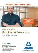 Cuerpo Auxiliar de la Generalitat Valenciana (Escala Auxiliar de Servicios). Test Parte Especial
