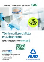 Técnico/a Especialista en Laboratorio del Servicio Andaluz de Salud. Temario específico volumen 3
